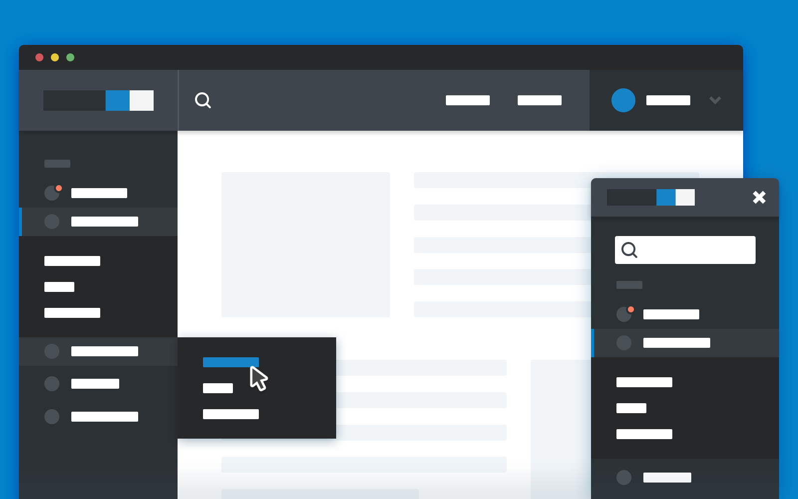 straffen Gehuurd constante Responsive Sidebar Navigation in CSS and JavaScript | CodyHouse