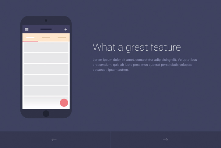 Mobile App Introduction Template