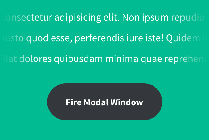 Morphing Modal Window