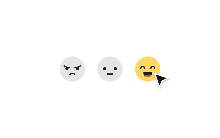 Emoji Feedback preview