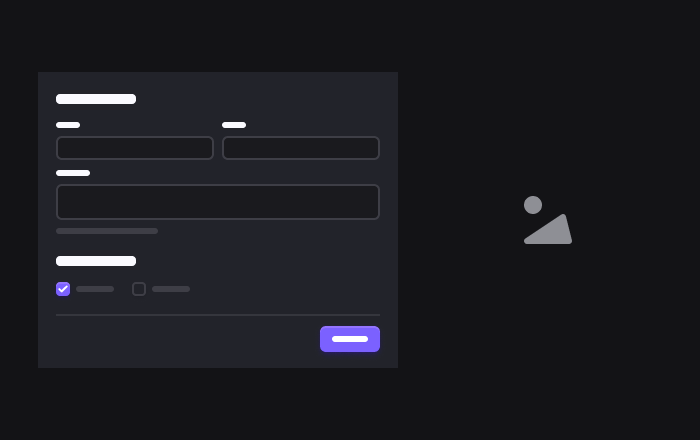 Form Template v2 preview