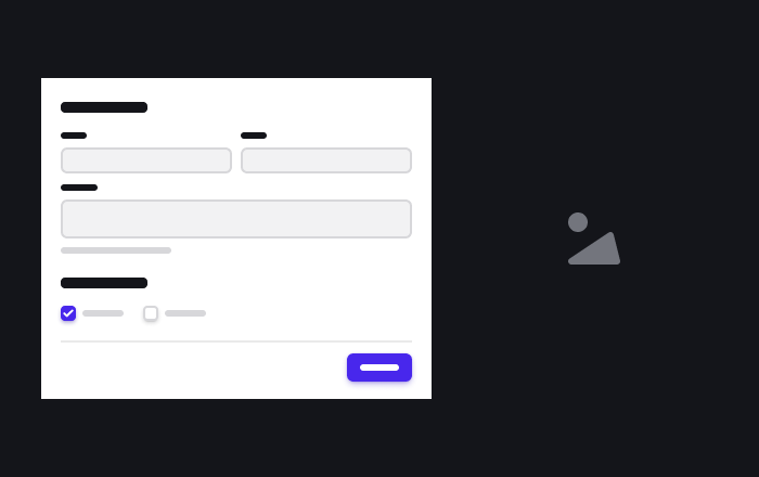 Form Template v2 preview