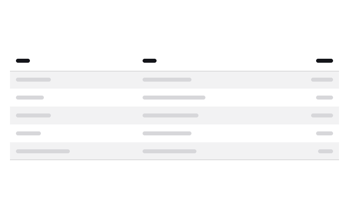 Table preview